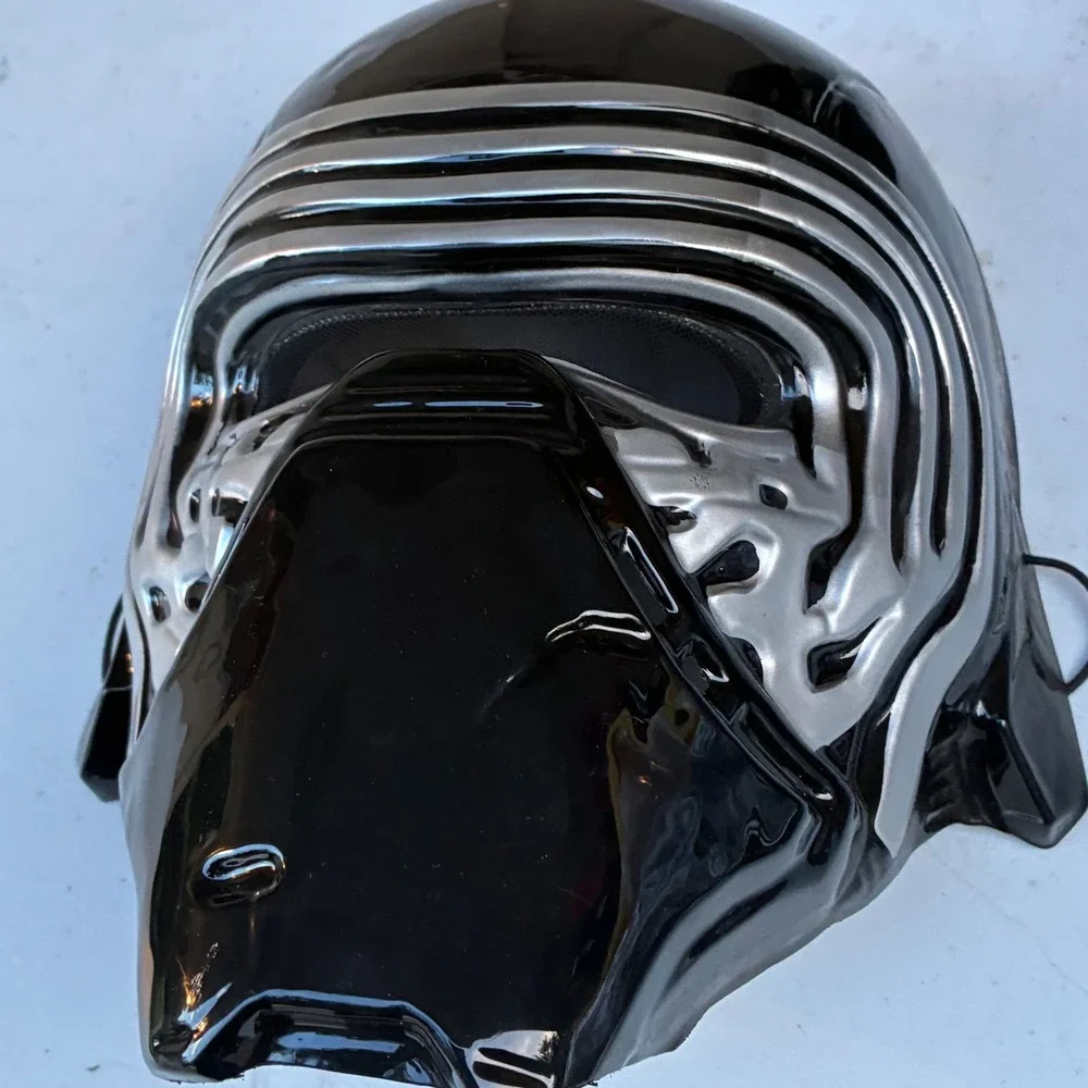 Star Wars Kylo Ren Costume Mask Kids Black Silver Lucasfilm Cosplay Helmet
